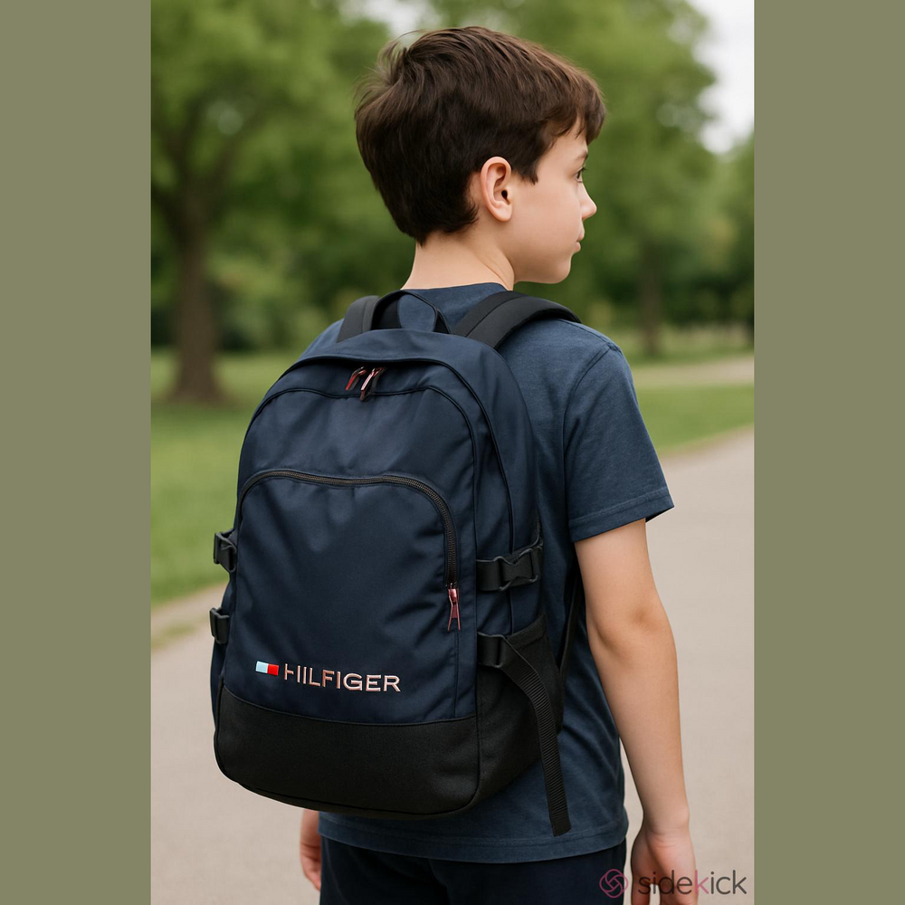Tommy Hilfiger Backpack Unisex Blue One Size